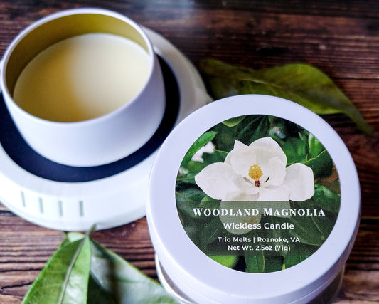 Woodland Magnolia Wickless Candle