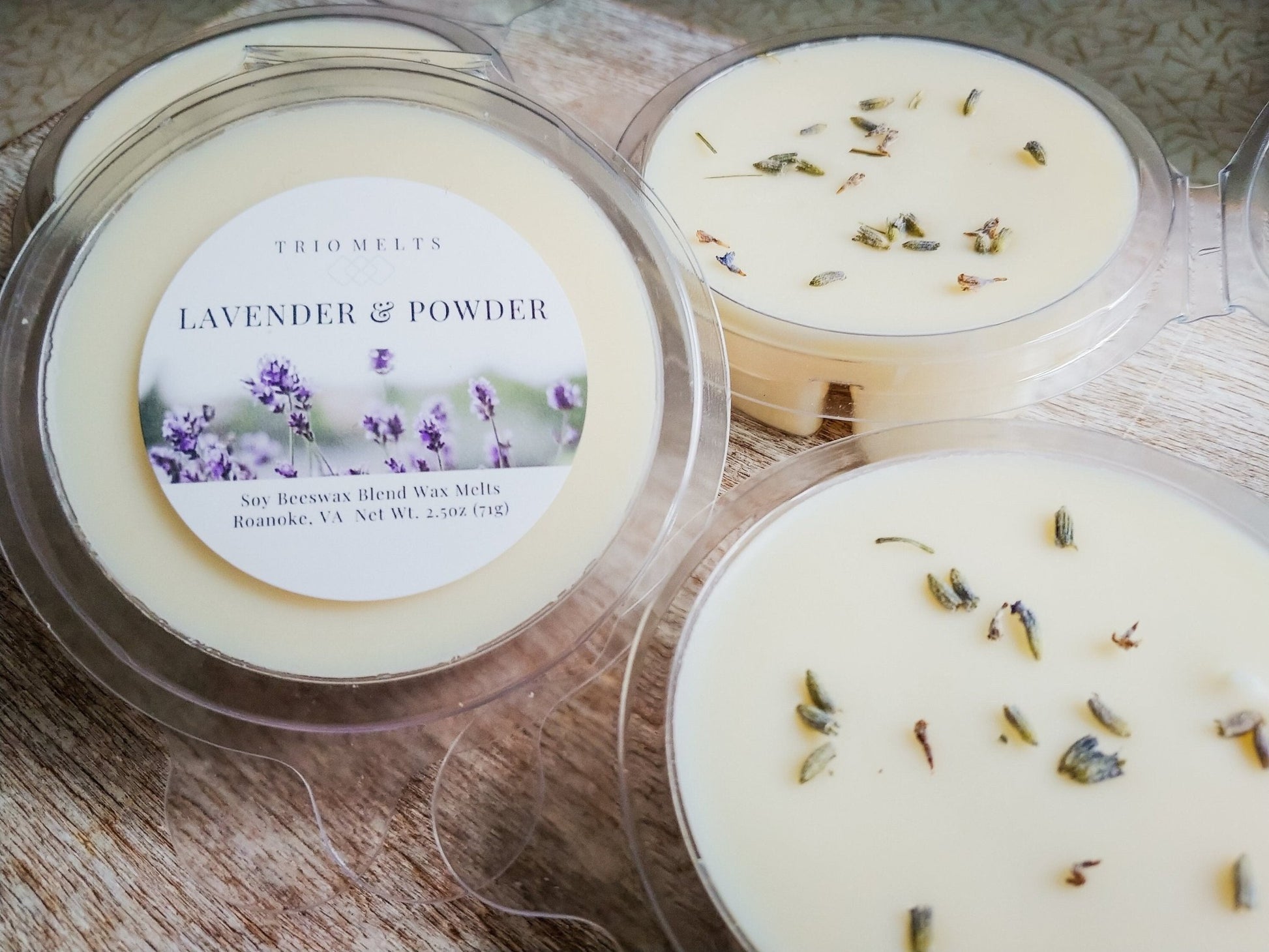 Lavender & Powder - Trio Melts