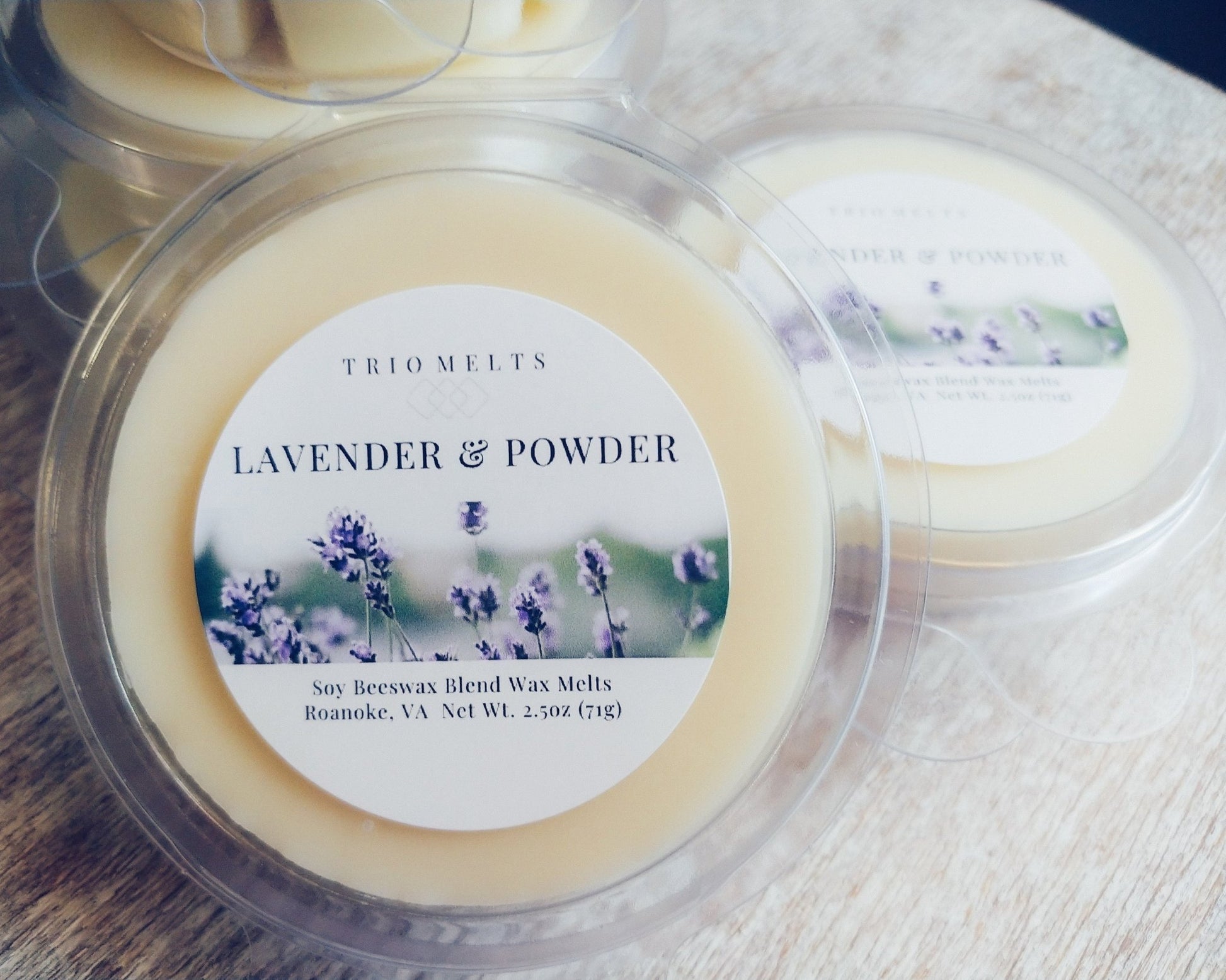 Lavender & Powder - Trio Melts