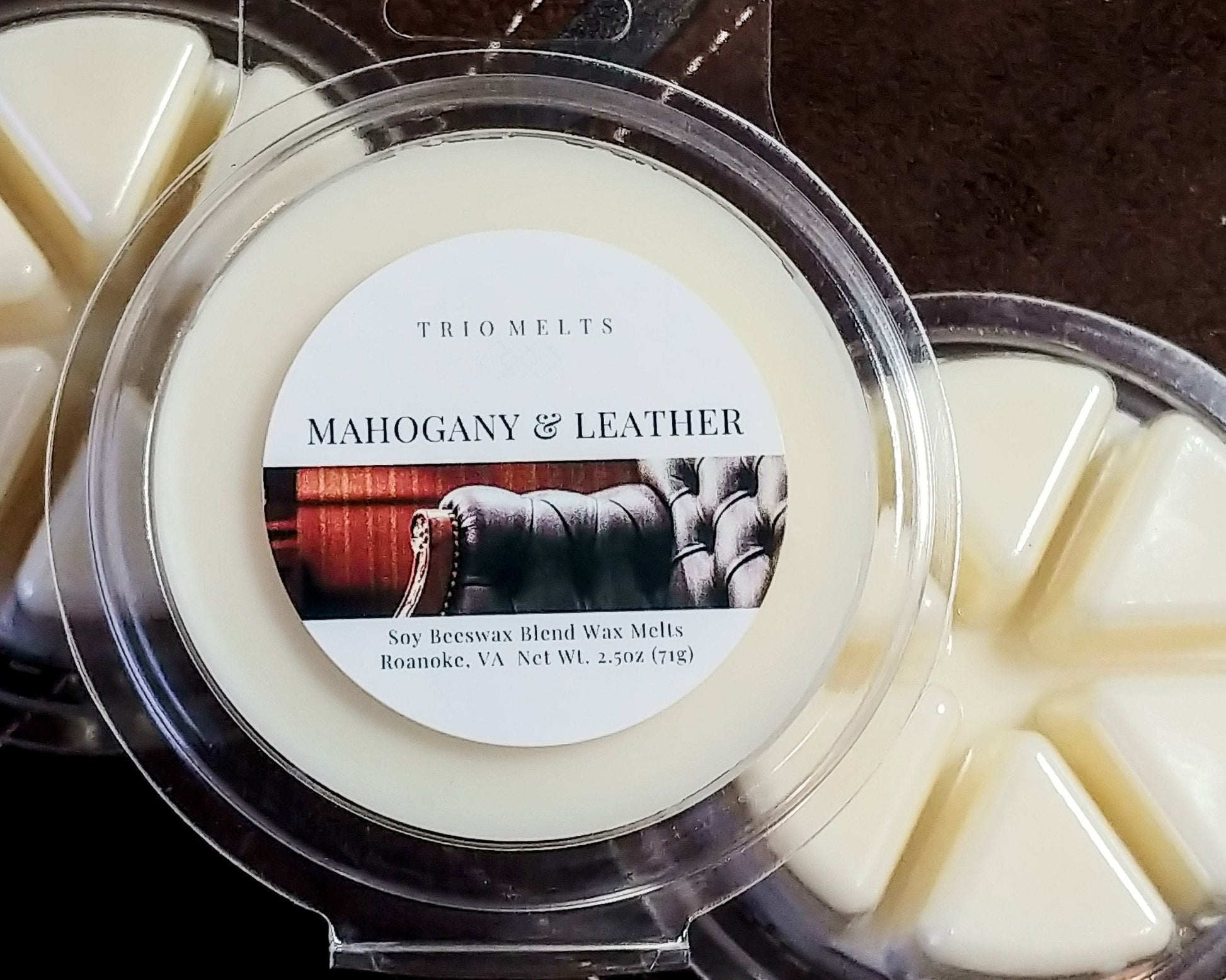 Mahogany & Leather - Trio Melts